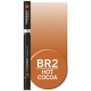 Marker cu tonuri multiple de culoare hot cocoa br2,