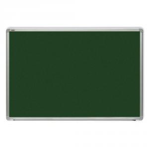 Tabla verde magnetica cu rama din aluminiu, 100 x 200 cm, pentru creta, Optima