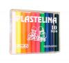 Plastilina set 10 culori fluorescente HERLITZ