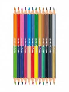 Creioane colorate bicolore 12*2 nuante EBERHARD FABER