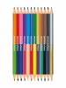Creioane colorate bicolore 12*2 nuante eberhard faber