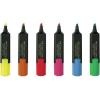 Textmarker diverse culori, varf tesit 1.0 - 5.0 mm faber - castell