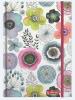 Agenda HERLITZ datata Watercolor RO A5,  352 pagini + 16 pagini zentangle, coperta flexibila, Flowers 2019