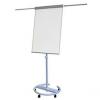 Flipchart magnetic cu brate si roti 105 x 68 cm