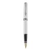 DIPLOMAT Excellence A - Stilou cu penita M, aurita 14kt -Pearl White