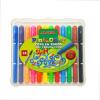 Creioane cerate subtiri, 12 culori/cutie, ALPINO PintaColor Slim