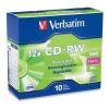 CD-RW 10 buc/set VERBATIM