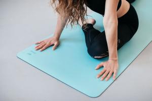 DIYogi Saltea de Yoga Personalizabila Albastra