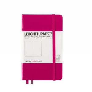 Caiet A6 velin coperta rigida magenta Leuchtturm