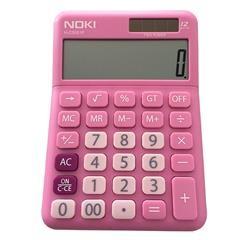 Calculator birou 12 digiti HCS001 roz NOKI