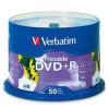 Dvd+r printabil 50 buc/bulk, 4.7 gb/120 min, verbatim