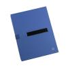 Dosar extensibil din carton rigid, cu 3 pliuri, banda velcro, capacitate 1100 file, JALEMA - albastru