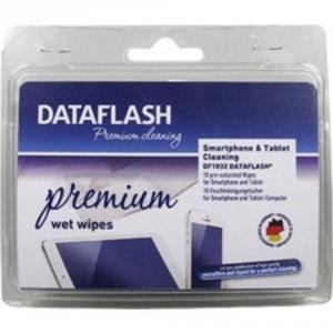 Servetele umede mici, pentru curatare tablete/smartphone-uri, 10 buc/set, DATA FLASH Premium