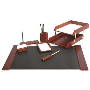 Set de birou din lemn 7 piese 66 x 42 cm FORPUS