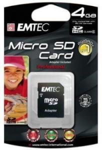 Card memorie MicroSD 4GB Emtec