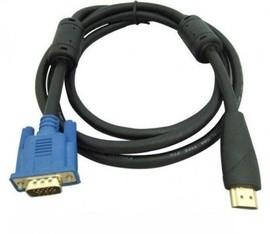 Cablu de conexiune VGA-HDMI 1.8m