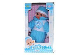 Papusa bebe baietel care vorbeste si plange 25 cm Lovely Doll