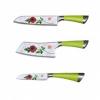 Set 3 cutite cu insertii florale