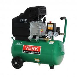 Compresor de aer Verk capacitate 24 Litri 2CP VAC-2024