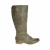 Cizme dama tally khaki din piele ecologica (culoare: