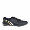 Pantofi sport barbati Daphnis albi cu negru (Culoare: Negru, Marimi barbati: 41)