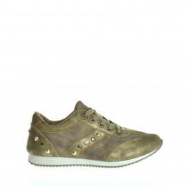 Pantofi sport dama Brady khaki din piele ecologica (Culoare: Khaki, Marimi femei: 39)