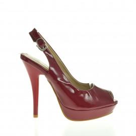Pantofi dama Huriseya rosii (Culoare: Rosu, Marimi femei: 36)