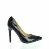 Pantofi stiletto dama millie negri (culoare: negru,