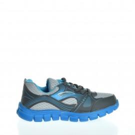 Pantofi sport dama Ruddy albastru cu gri din material textil (Culoare: Gri, Marimi femei: 41)