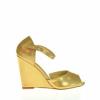 Sandale dama cu talpa ortopedica remeria aurii (culoare: auriu, marimi