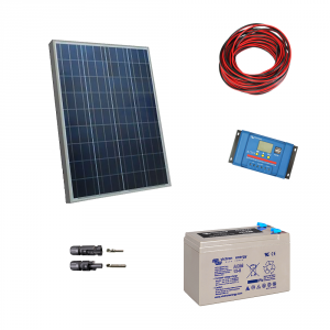 Kit fotovoltaic 20Wp - consumatori 12V c.c.