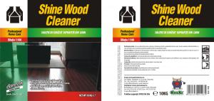 SHINE WOOD CLEANER -solutie curatat suprafetele din lemn
