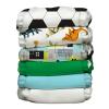 Set 6 scutece textile Charlie Banana - inserturi noi cu fleece , Soccer Star