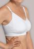 Sutien pentru alaptare - carriwell seamless nursing bra, alb