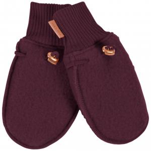 Manusi lana merinos fleece Mikk-line - Madder Brown