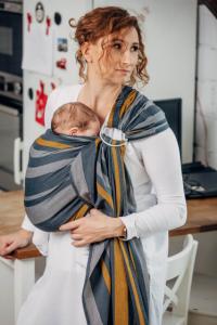 Sling cu inele Lennylamb - Smoky Honey