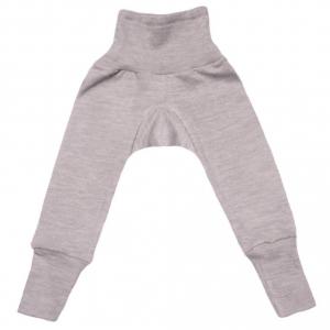 Cei mai comozi pantaloni din lana merinos si matase, Cosilana - Grey Melange