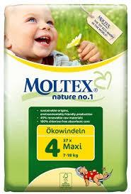 Scutece eco Moltex Maxi pentru 7-18 kg, 37 buc