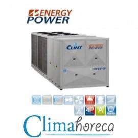 Pompa de caldura aer/apa Clint Energy Power inverter capacitate 484 kw unitate exterioara sistem climatizare profesional destinat Horeca