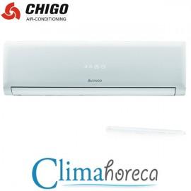 Aer conditionat 12000 btu CHIGO Basic Range Inverter CS-32V3A-1C169AY4A climatizare pentru casa hotel birou mansarda destinat Horeca