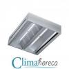 Hota centrala inox 2000x1000x400 mm pentru