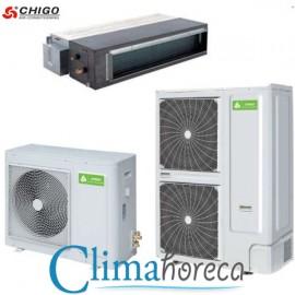 Aer Conditionat CHIGO inverter tip duct capacitate racire 24000 BTU pentru climatizare restaurant cafenea club hotel destinat Horeca