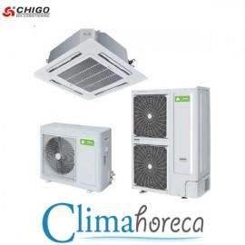 Aer Conditionat CHIGO inverter tip CASETA pe 4 directii capacitate racire 24000 BTU pentru climatizare restaurant cafenea club hotel destinat Horeca