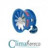 Ventilator axial de perete rezistent la temperatura 400 grade/2h debit aer 11420 mc/h 1500 rot/min HMF 63 T4 0.75 kW pentru sistem evacuare fum...