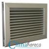 Grila de transfer aluminiu anodizat 300 x 300 mm pentru sisteme de ventilatie si climatizare destinata Horeca