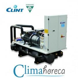 Chiller CLINT 323 kw apa-apa pentru racire restaurant cafenea club hotel cladire birouri destinat Horeca