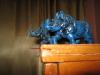 Rinocerii albastri ( din rasina)