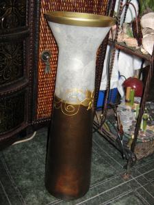 Vaza inalta din sticla de murano - 1