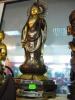 Statueta, zeitate indiana, din bronz ( kuan yin ) -