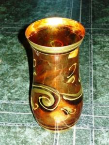 Vaza medie din sticla de murano -1